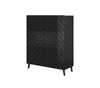 Halmar Credenza con 4 ante Abeto Nero
