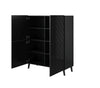 Halmar Credenza con 4 ante Abeto Nero