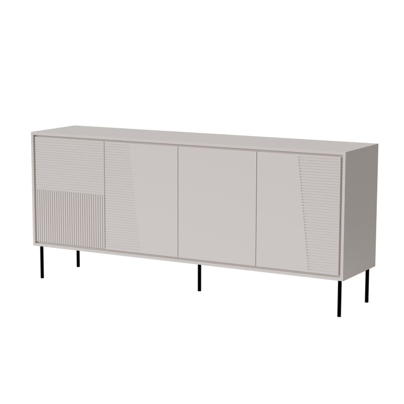 Halmar Credenza con 4 ante Abi Rosa