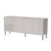 Halmar Credenza con 4 ante Abi Rosa