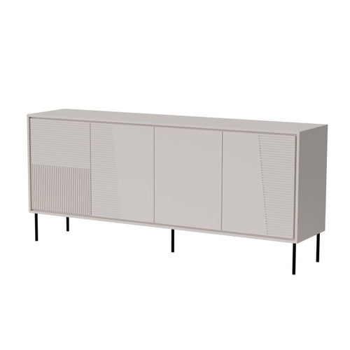 Halmar Credenza con 4 ante Abi Rosa