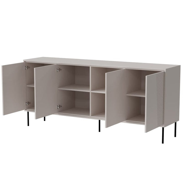 Halmar Credenza con 4 ante Abi Rosa