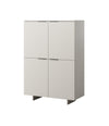 Halmar Credenza con 4 ante Alma Beige