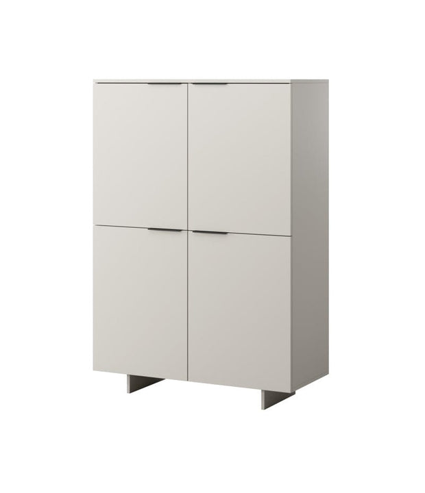 Halmar Credenza con 4 ante Alma Beige