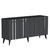Asir Credenza con 4 ante Asel Argento