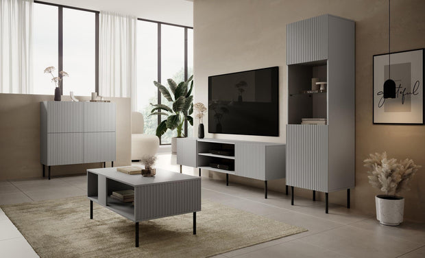 Halmar Credenza con 4 ante Asensio Grigio
