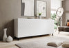 Halmar Credenza con 4 ante Asti Bianco