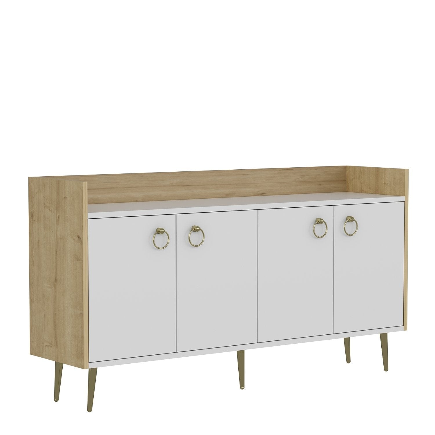 Asir Credenza con 4 ante Daring Quercia