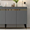Asir Credenza con 4 ante Defne Antracite