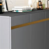Asir Credenza con 4 ante Defne Antracite