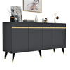 Asir Credenza con 4 ante Defne Antracite