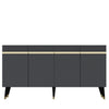 Asir Credenza con 4 ante Defne Antracite
