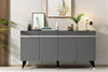 Asir Credenza con 4 ante Defne Antracite