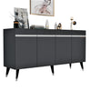 Asir Credenza con 4 ante Defne Antracite