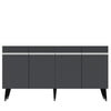 Asir Credenza con 4 ante Defne Antracite