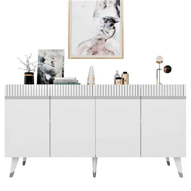 Asir Credenza con 4 ante Defne Argento