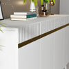 Asir Credenza con 4 ante Defne Oro