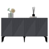 Asir Credenza con 4 ante Draw Antracite