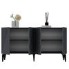Asir Credenza con 4 ante Draw Antracite