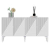 Asir Credenza con 4 ante Draw Bianco