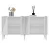 Asir Credenza con 4 ante Draw Bianco