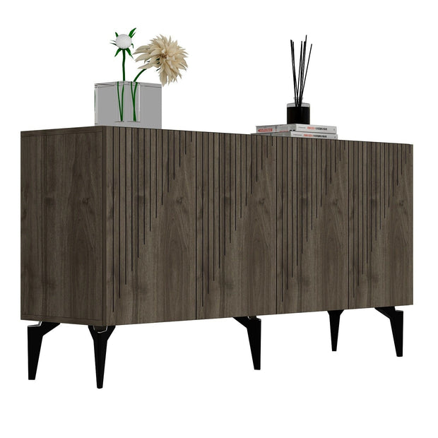 Asir Credenza con 4 ante Draw Noce