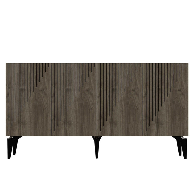 Asir Credenza con 4 ante Draw Noce