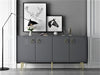 Asir Credenza con 4 ante Drop Antracite