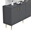Asir Credenza con 4 ante Drop Antracite