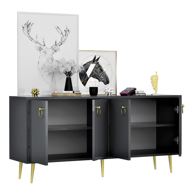 Credenza con 4 ante Drop Antracite (4)