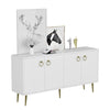 Asir Credenza con 4 ante Drop Bianco