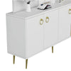 Asir Credenza con 4 ante Drop Bianco