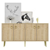 Asir Credenza con 4 ante Drop Quercia