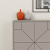 Asir Credenza con 4 ante Dune Cappuccino