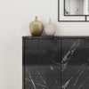 Asir Credenza con 4 ante Dune Nero