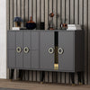 Asir Credenza con 4 ante Eagle Antracite