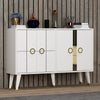 Asir Credenza con 4 ante Eagle Bianco