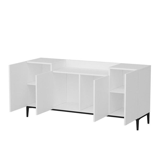 Asir Credenza con 4 ante Ellaria Bianco