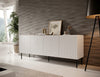 Halmar Credenza con 4 ante Hole Bianco