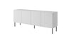 Halmar Credenza con 4 ante Hole Bianco
