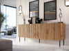 Halmar Credenza con 4 ante Jungle Quercia
