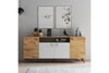 Asir Credenza con 4 ante Karol 0203 Bianco