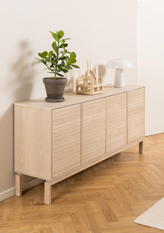 Actona Credenza con 4 ante Linley Naturale