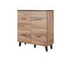 Halmar Credenza con 4 ante Lotta Quercia