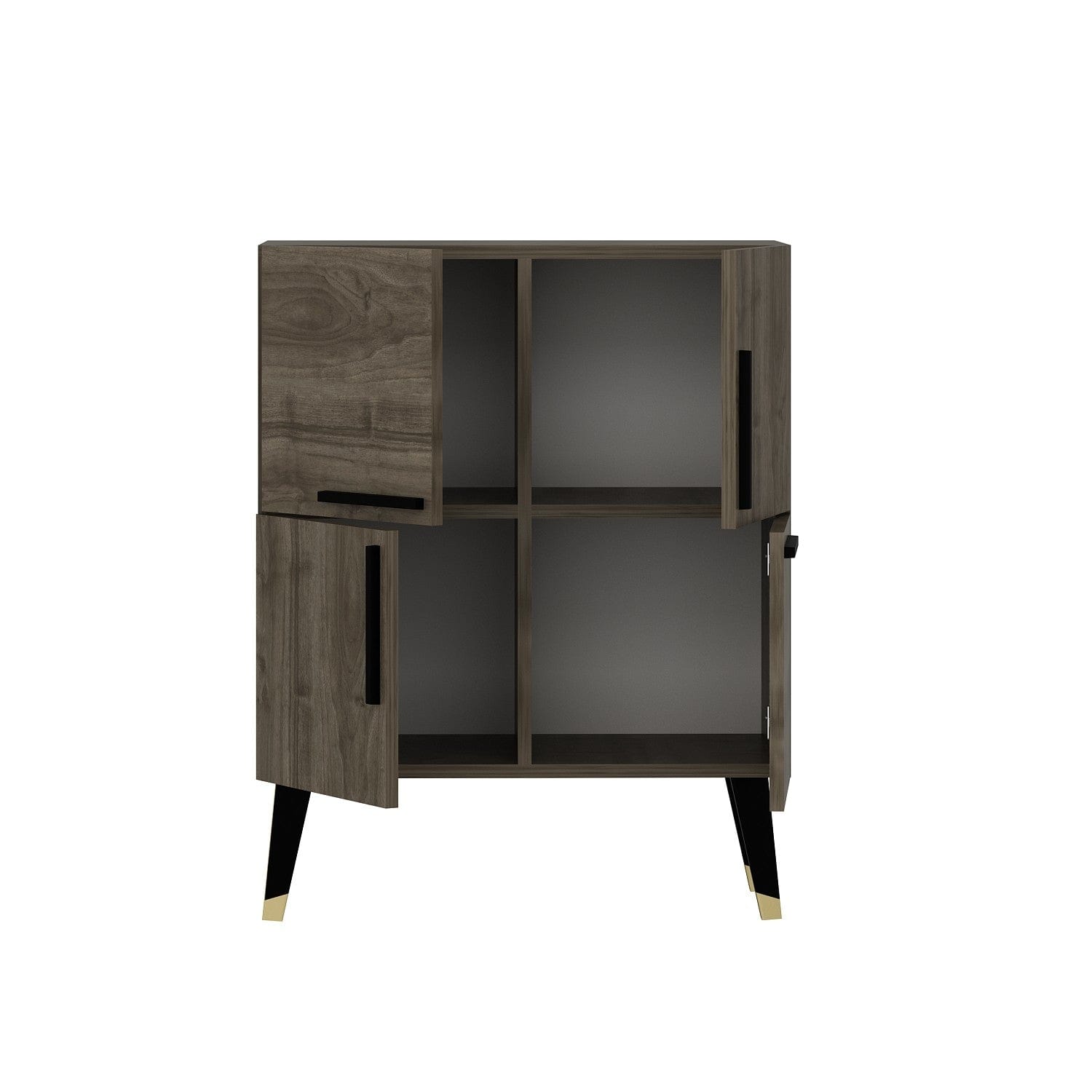 Asir Credenza con 4 ante Makro Noce