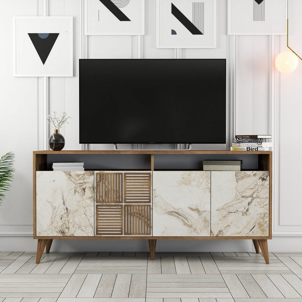 Asir Credenza con 4 ante Milan 160 Marmo