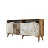 Asir Credenza con 4 ante Milan 160 Marmo