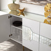 Asir Credenza con 4 ante Milan Bianco