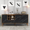 Asir Credenza con 4 ante Napoli Nero