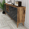 Credenza con 4 ante Napoli Nero (3)